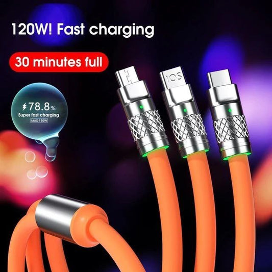 3 IN 1 Fast Charger Cable